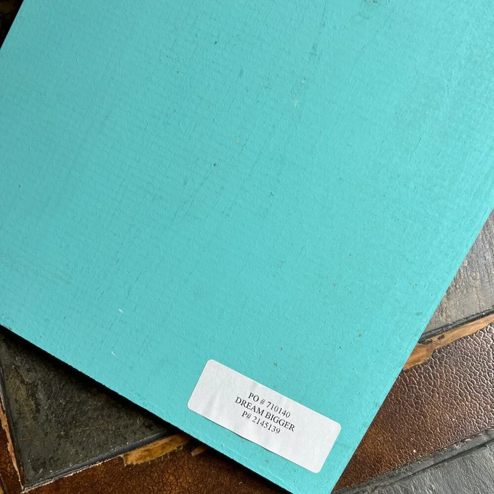 “Dream Bigger…” Inspirational Sign (Mint) - Picture 7 of 7